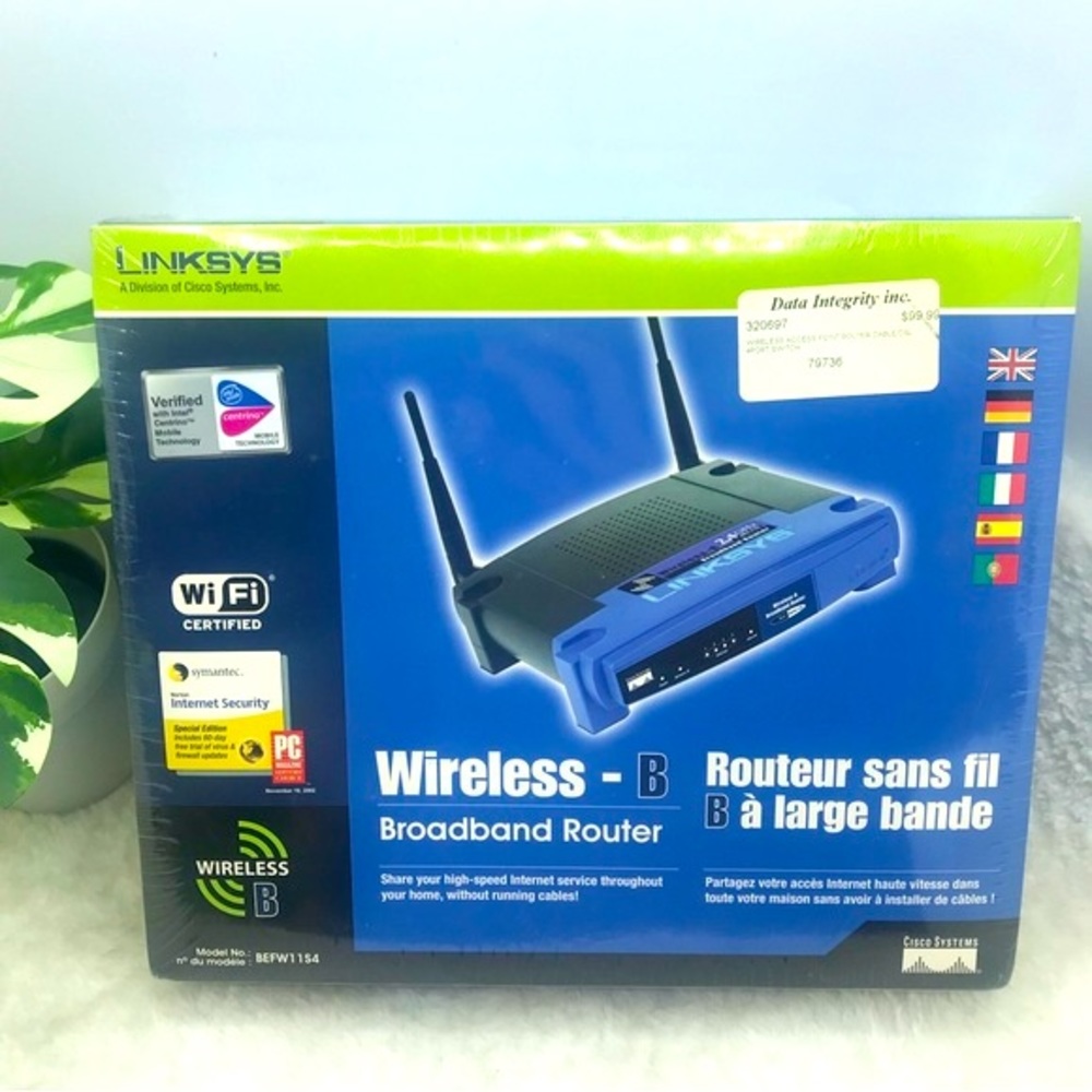 Linksys Wireless B Broadband Router BEFW11S4